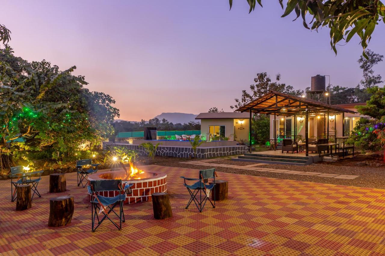 Saffronstays Apricus Farm, Karjat Exteriér fotografie