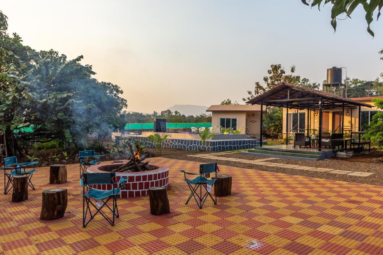 Saffronstays Apricus Farm, Karjat Exteriér fotografie